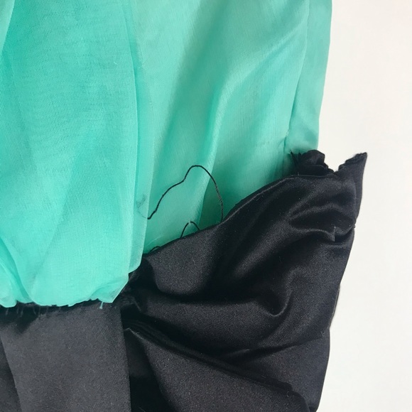 Prada Silk Pleated Strapless Dress Sz 38 - Picture 9 of 12